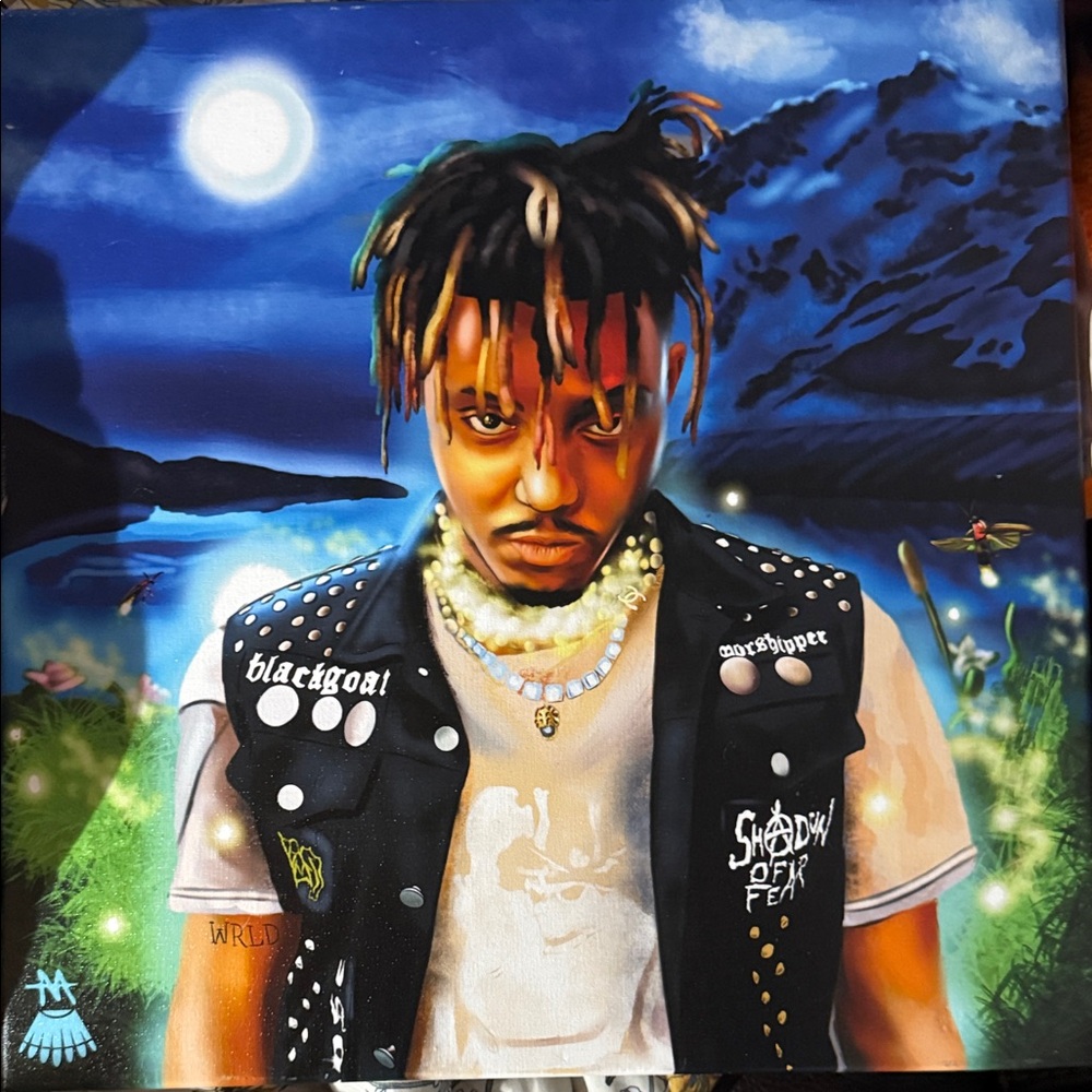 Vibrant Portrait Art Painting